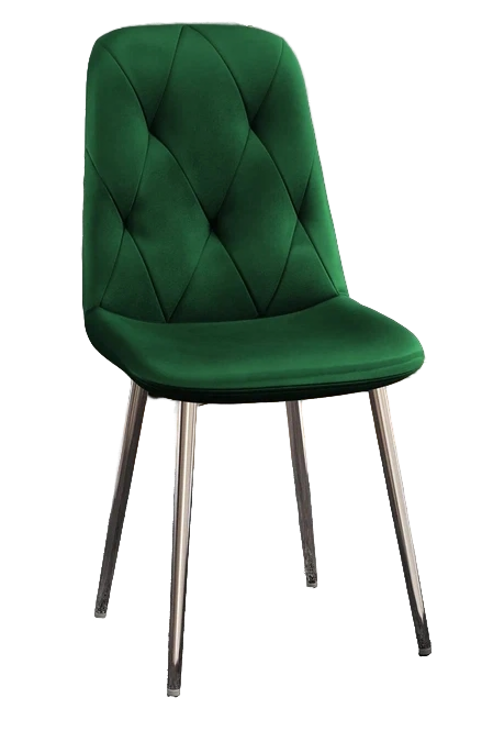 Стул DC-2103 (каркас хром тк.зеленый) Стул DC-2103 (каркас хром тк.зеленый)