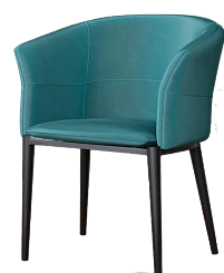 Стул DC-2289 (каркас черный тк.тиффани/ Velvet HLR-58) Стул DC-2289 (каркас черный тк.тиффани/ Velvet HLR-58)